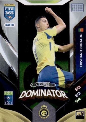Figurina Cristiano Ronaldo - Fifa 365: 2025-2026. Adrenalyn Xl n. NAS18 - Panini