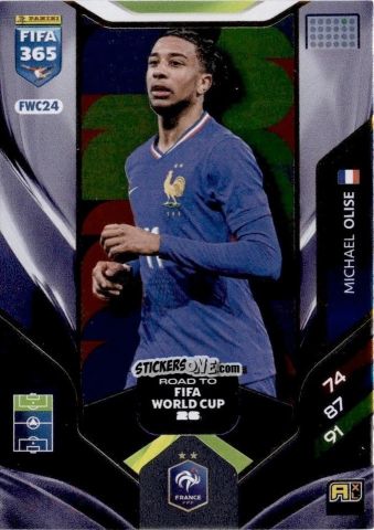 Sticker Michael Olise - Fifa 365: 2025-2026. Adrenalyn Xl n. FWC24 - Panini