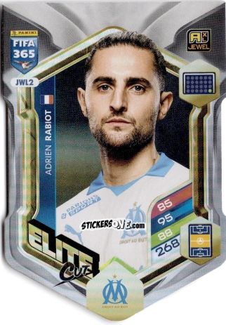 Cromo Adrien Rabiot - Fifa 365: 2025-2026. Adrenalyn Xl n. JWL2 - Panini