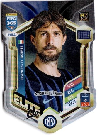 Figurina Francesco Acerbi - Fifa 365: 2025-2026. Adrenalyn Xl n. JWL4 - Panini