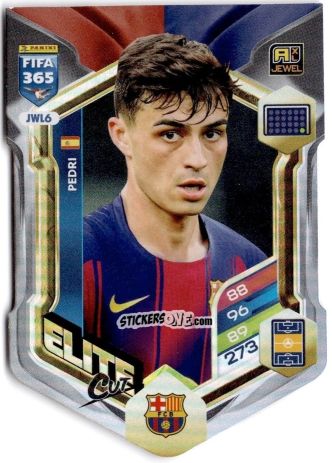 Sticker Pedri - Fifa 365: 2025-2026. Adrenalyn Xl n. JWL6 - Panini