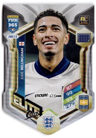 Cromo Jude Bellingham - Fifa 365: 2025-2026. Adrenalyn Xl n. JWL12 - Panini