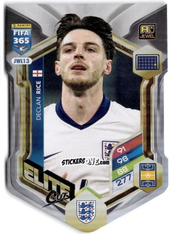 Cromo Declan Rice - Fifa 365: 2025-2026. Adrenalyn Xl n. JWL13 - Panini