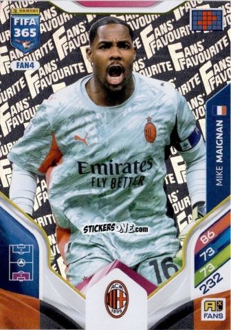 Figurina Mike Maignan - Fifa 365: 2025-2026. Adrenalyn Xl n. FAN4 - Panini