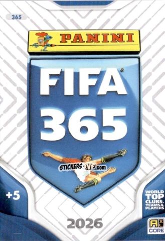 Sticker FIFA 365 Logo - Fifa 365: 2025-2026. Adrenalyn Xl n. PF365 - Panini