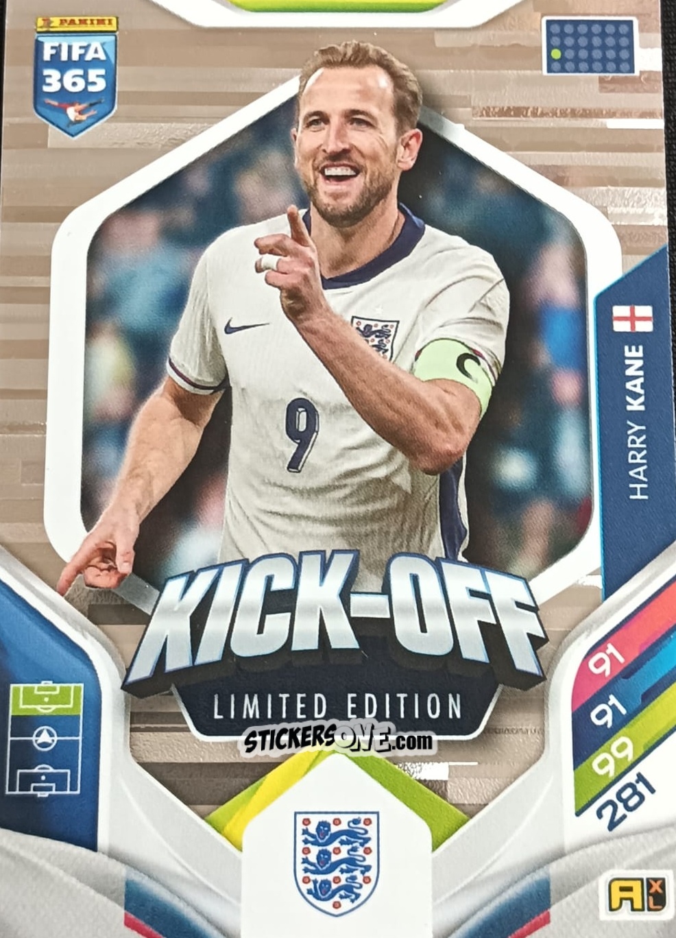 Sticker Harry Kane - Fifa 365: 2025-2026. Adrenalyn Xl n. LE-HK - Panini