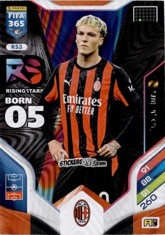 Sticker Alex Jiménez - Fifa 365: 2025-2026. Adrenalyn Xl n. RS3 - Panini
