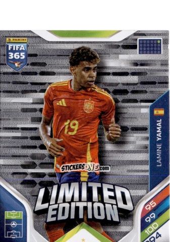 Figurina Lamine Yamal - Fifa 365: 2025-2026. Adrenalyn Xl n. LE-64 - Panini