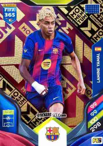 Sticker Lamine Yamal - Fifa 365: 2025-2026. Adrenalyn Xl n. M5 - Panini