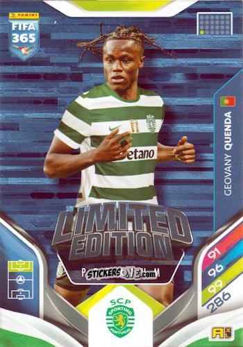 Cromo Geovany Quenda - Fifa 365: 2025-2026. Adrenalyn Xl n. LEP-4 - Panini
