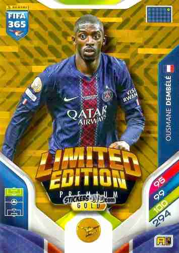 Figurina Ousmane Dembélé - Fifa 365: 2025-2026. Adrenalyn Xl n. LEPG-2 - Panini