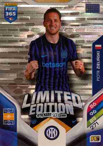 Cromo  Piotr Zieliński  - Fifa 365: 2025-2026. Adrenalyn Xl n. XXL-8 - Panini