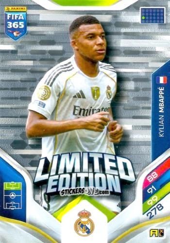 Sticker  Kylian Mbappé  - Fifa 365: 2025-2026. Adrenalyn Xl n. XXL-17 - Panini