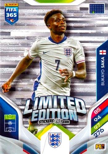 Figurina  Bukayo Saka  - Fifa 365: 2025-2026. Adrenalyn Xl n. XXL-21 - Panini