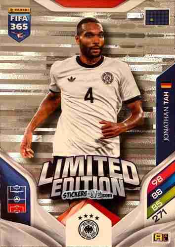 Sticker Jonathan tah - Fifa 365: 2025-2026. Adrenalyn Xl n. XXL-26 - Panini
