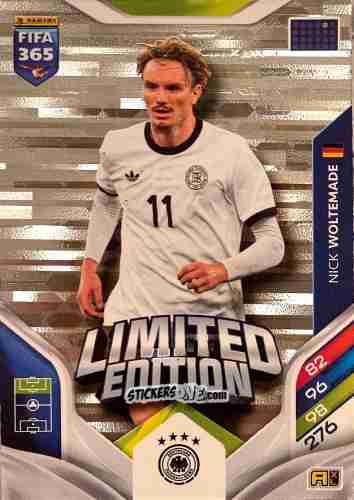 Cromo  Nick Woltemade  - Fifa 365: 2025-2026. Adrenalyn Xl n. XXL-27 - Panini