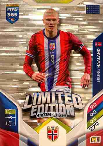 Cromo  Erling Haaland  - Fifa 365: 2025-2026. Adrenalyn Xl n. XXL-28 - Panini
