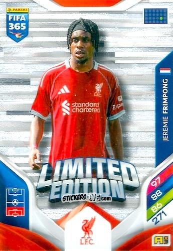 Cromo  Jeremie Frimpong  - Fifa 365: 2025-2026. Adrenalyn Xl n. LE-5 - Panini