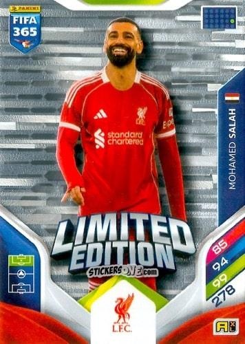 Cromo  Mohamed Salah  - Fifa 365: 2025-2026. Adrenalyn Xl n. LE-8 - Panini