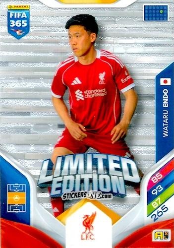 Cromo  Wataru Endo  - Fifa 365: 2025-2026. Adrenalyn Xl n. LE-11 - Panini