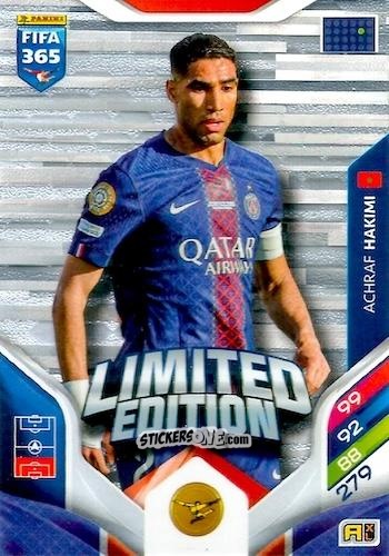 Figurina  Achraf Hakimi  - Fifa 365: 2025-2026. Adrenalyn Xl n. LE-13 - Panini