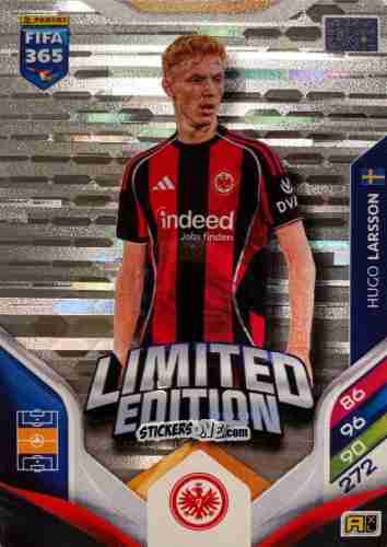 Sticker  Hugo Larsson  - Fifa 365: 2025-2026. Adrenalyn Xl n. LE-22 - Panini