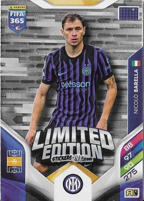 Figurina  Nicoló Barella  - Fifa 365: 2025-2026. Adrenalyn Xl n. LE-30 - Panini