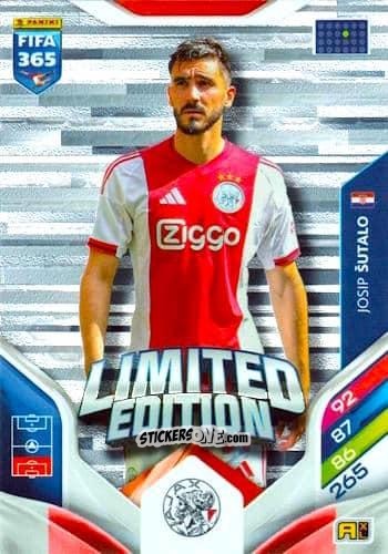 Sticker  Josip Šutalo  - Fifa 365: 2025-2026. Adrenalyn Xl n. LE-37 - Panini