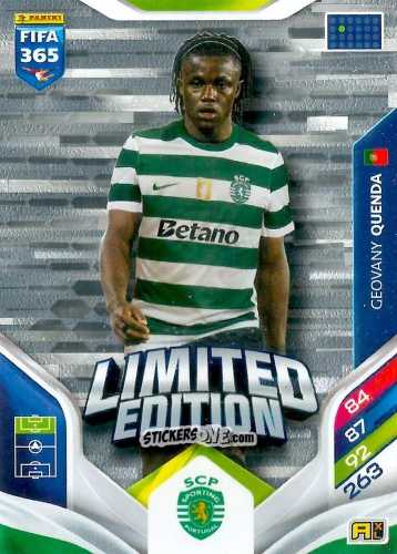 Sticker  Geovany Quenda  - Fifa 365: 2025-2026. Adrenalyn Xl n. LE-55 - Panini