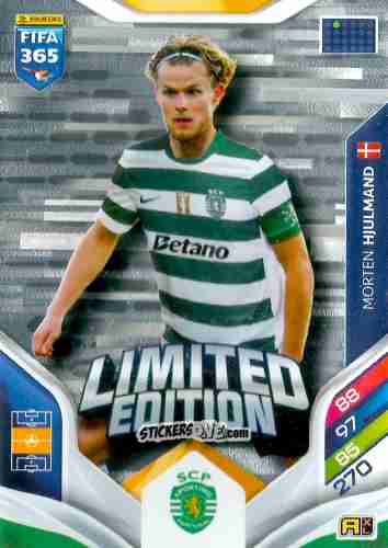 Sticker  Morten Hjulmand  - Fifa 365: 2025-2026. Adrenalyn Xl n. LE-56 - Panini