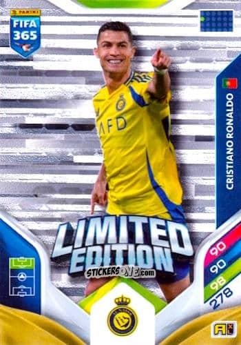 Figurina  Cristiano Ronaldo  - Fifa 365: 2025-2026. Adrenalyn Xl n. LE-60 - Panini