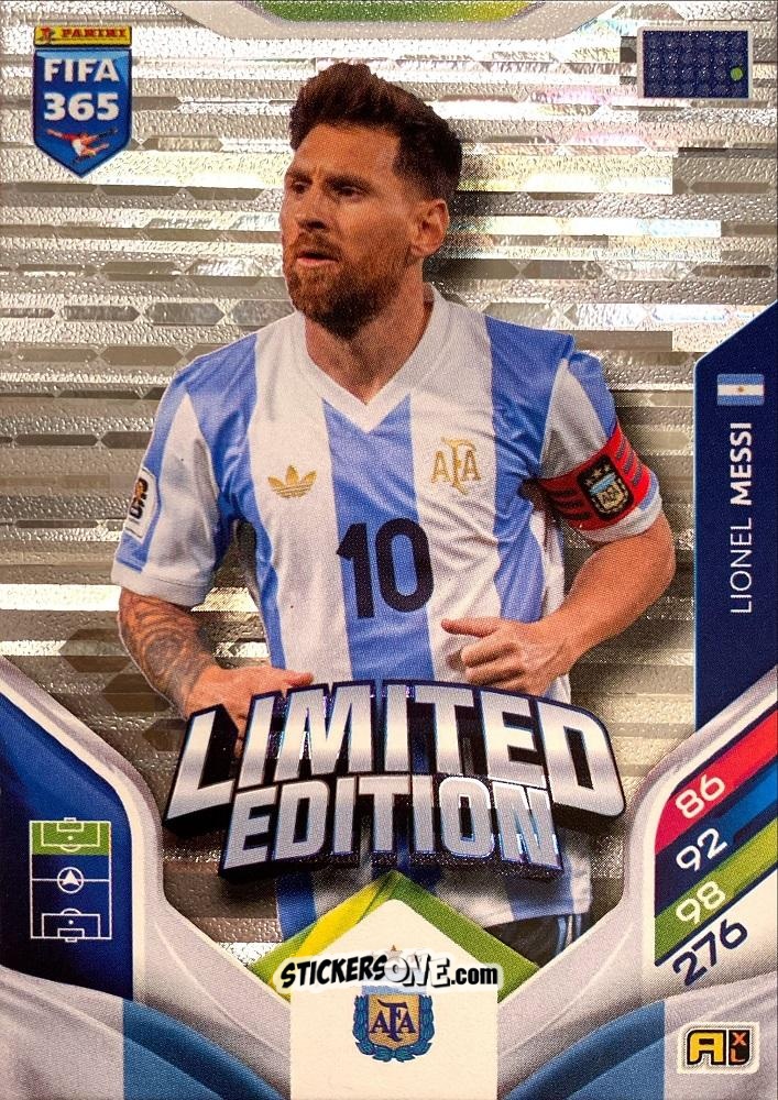 Cromo Lionel Messi  - Fifa 365: 2025-2026. Adrenalyn Xl n. LE-78 - Panini