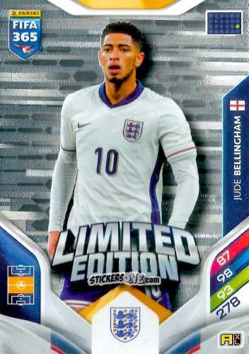 Cromo Jude Bellingham  - Fifa 365: 2025-2026. Adrenalyn Xl n. LE-83 - Panini