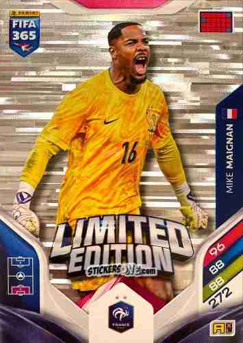 Figurina Mike Maignan  - Fifa 365: 2025-2026. Adrenalyn Xl n. LE-87 - Panini