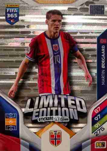 Figurina Martin Ødegaard  - Fifa 365: 2025-2026. Adrenalyn Xl n. LE-92 - Panini