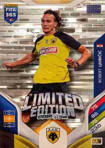 Cromo Robert Ljubicic - Fifa 365: 2025-2026. Adrenalyn Xl n. LE-131 - Panini