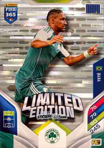 Figurina Tete - Fifa 365: 2025-2026. Adrenalyn Xl n. LE-166 - Panini