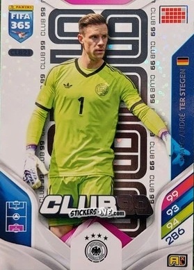 Figurina Marc-André ter Stegen - Fifa 365: 2025-2026. Adrenalyn Xl n. CLB21 - Panini