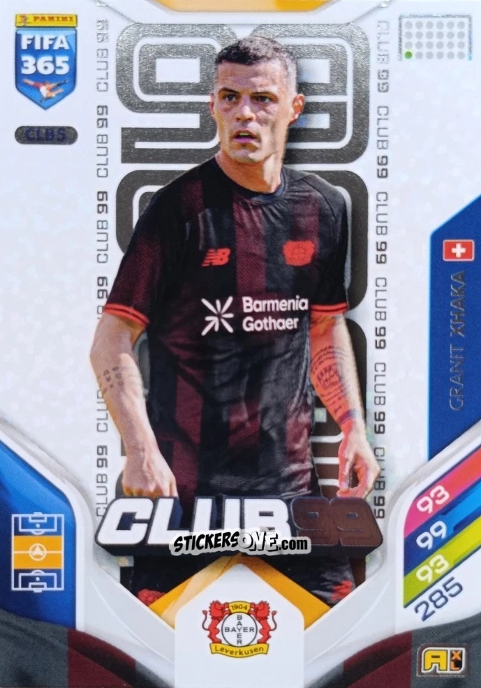 Cromo Florian Wirtz - Fifa 365: 2025-2026. Adrenalyn Xl n. CLB22 - Panini