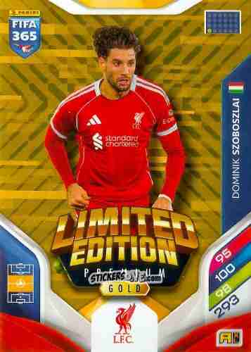Cromo Dominik Szoboszlai - Fifa 365: 2025-2026. Adrenalyn Xl n. LEPG-1 - Panini