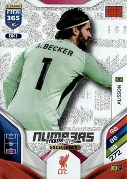 Cromo Alisson - Fifa 365: 2025-2026. Adrenalyn Xl n. EXC1 - Panini