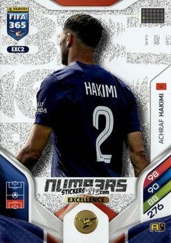 Figurina Achraf Hakimi - Fifa 365: 2025-2026. Adrenalyn Xl n. EXC2 - Panini
