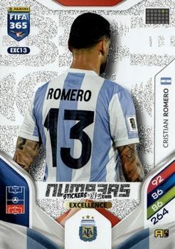 Sticker Cristian Romero - Fifa 365: 2025-2026. Adrenalyn Xl n. EXC13 - Panini