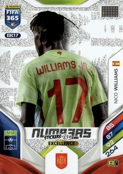Figurina Nico Williams - Fifa 365: 2025-2026. Adrenalyn Xl n. EXC17 - Panini