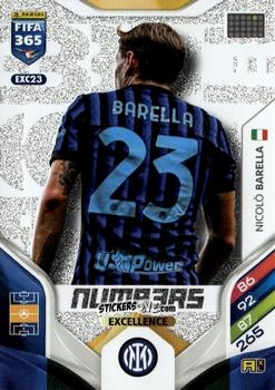 Figurina Nicolò Barella - Fifa 365: 2025-2026. Adrenalyn Xl n. EXC23 - Panini