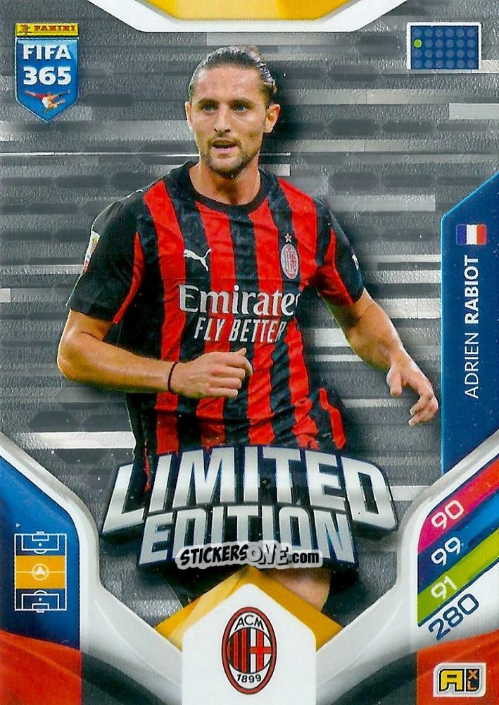 Figurina Adrien Rabiot - Fifa 365: 2025-2026. Adrenalyn Xl n. LE-179 - Panini