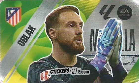 Sticker Jan Oblak - Chicle Liga 2025-2026
 n. M3 - Panini