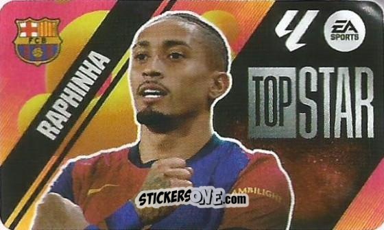 Sticker Raphinha - Chicle Liga 2025-2026
 n. T4 - Panini