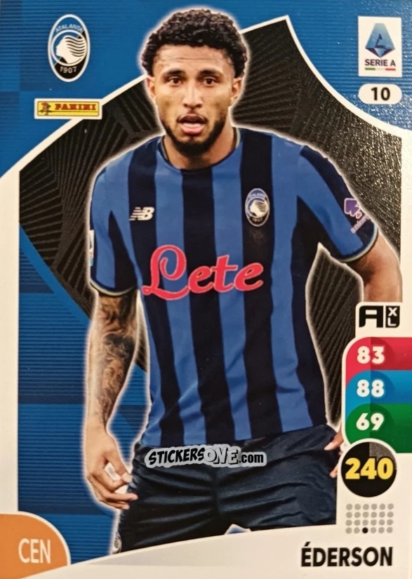 Figurina Éderson - Calciatori 2025-2026. Adrenalyn Xl n. 10 - Panini