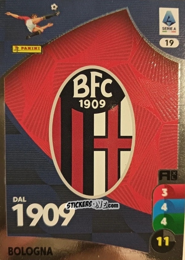 Figurina Logo - Calciatori 2025-2026. Adrenalyn Xl n. 19 - Panini